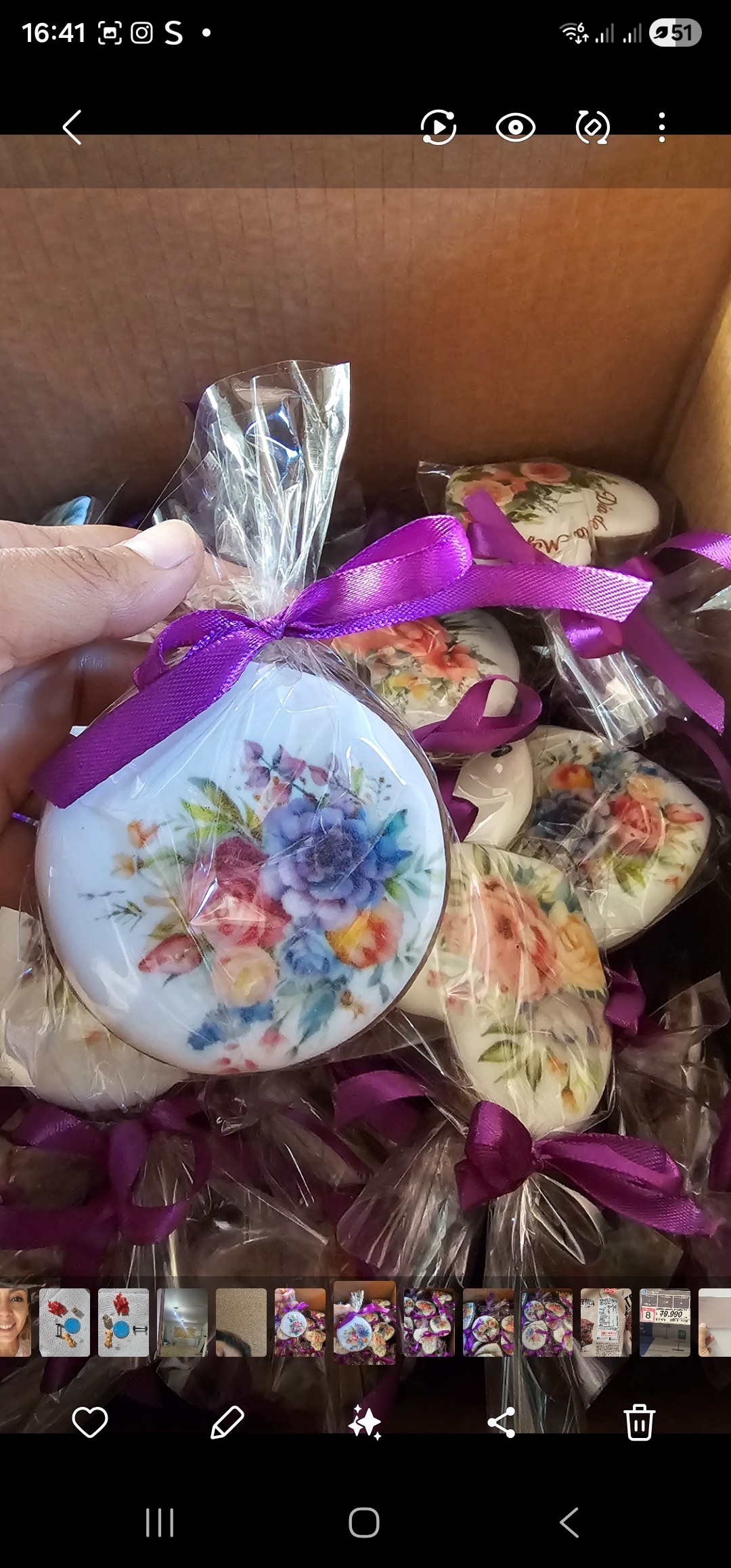 Galletas Florales