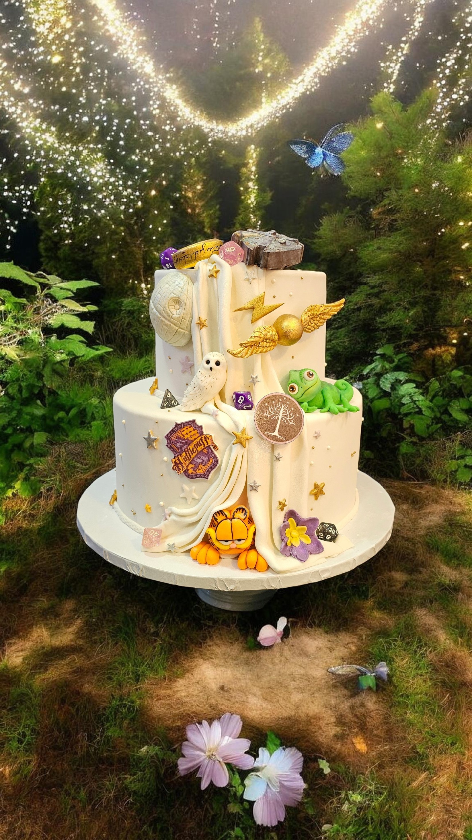 Naked Cake Floral