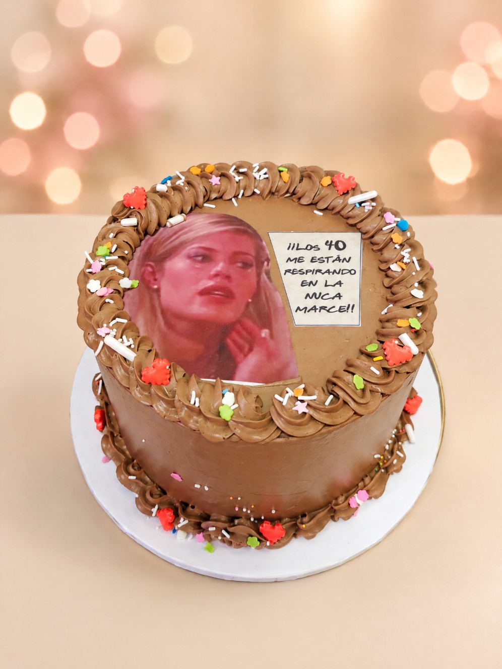 Torta 40 Divertida