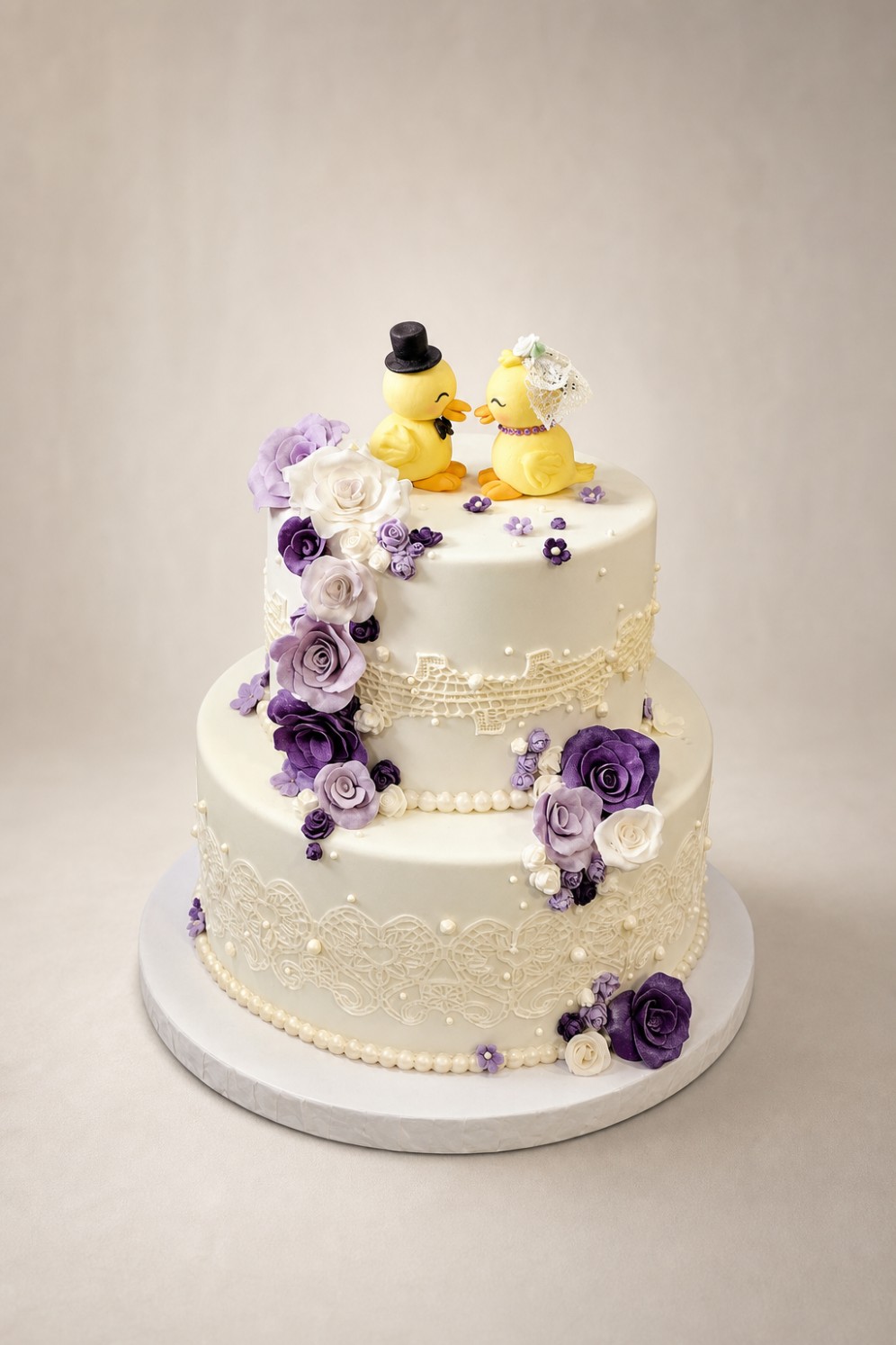 Torta Patitos Enamorados