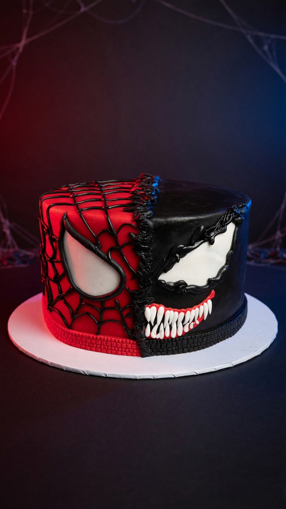 Torta Spider-Man y Venom