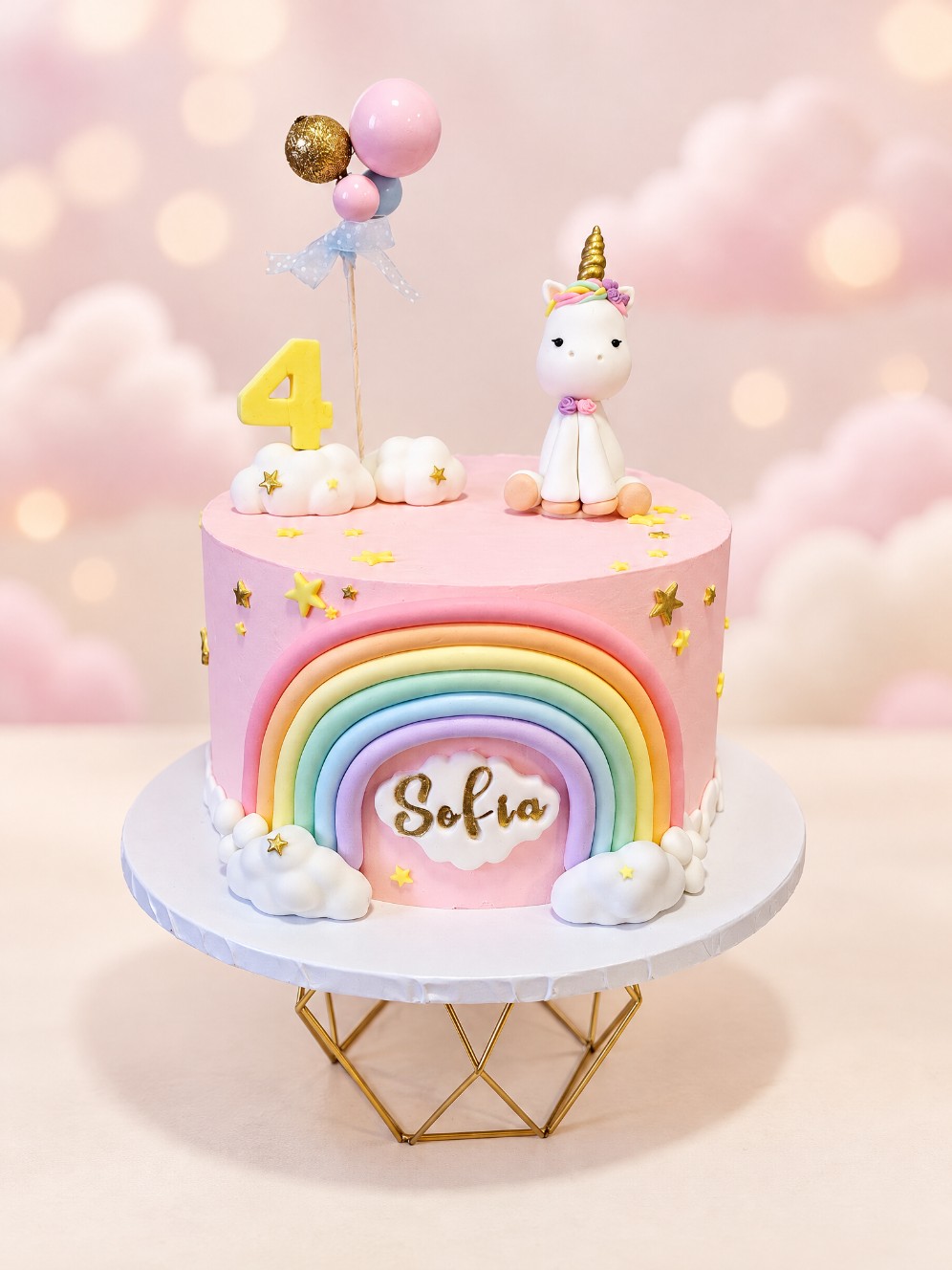 Torta Unicornio Sofía